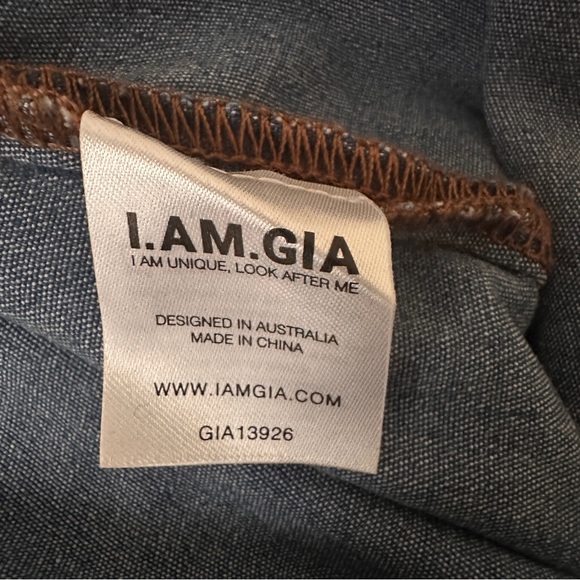Large I.AM.GIA Flare Denim - Light Wash 34” Inseam - Picture 11 of 13